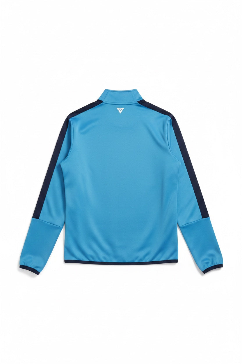 Puma Herren Trainingsjacke Blau Print Größe S