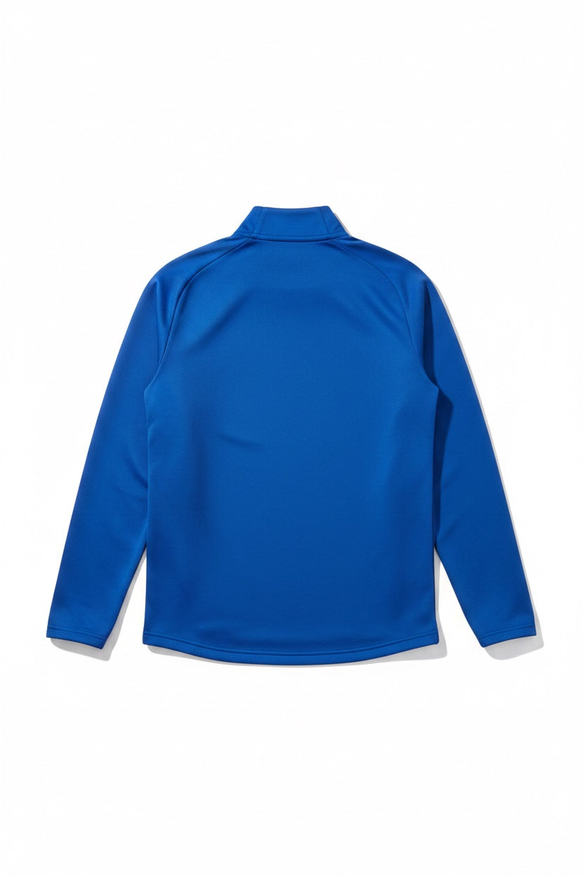 Adidas Herren Trainingsjacke Blau Einfarbig Größe L