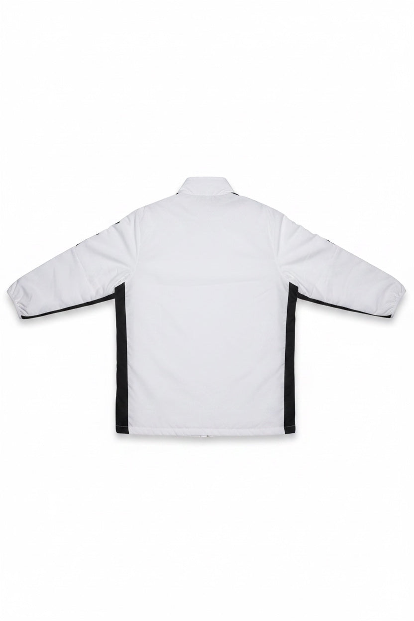 Adidas Herren Trainingsjacke Weiß Schwarz Print Größe L