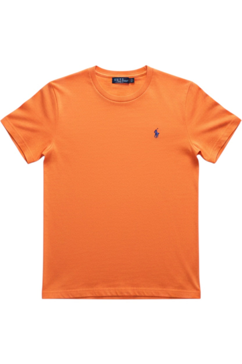 Polo Ralph Lauren Herren T-Shirt Classic Fit Orange Größe S
