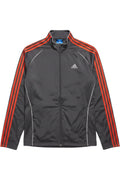 Adidas Herren Trainingsjacke Grau Orange Größe L