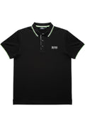 Hugo Boss Herren Poloshirt Schwarz-Grün Größe S/M