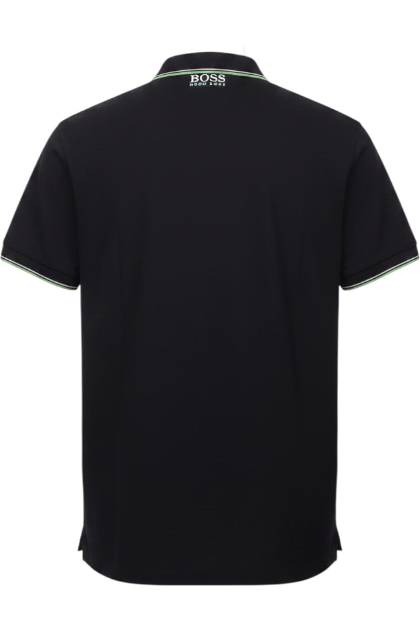 Hugo Boss Herren Poloshirt Schwarz-Grün Größe S/M