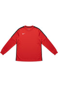 Nike Herren Trainingsoberteil Rot Schwarz Einfarbig Größe XL
