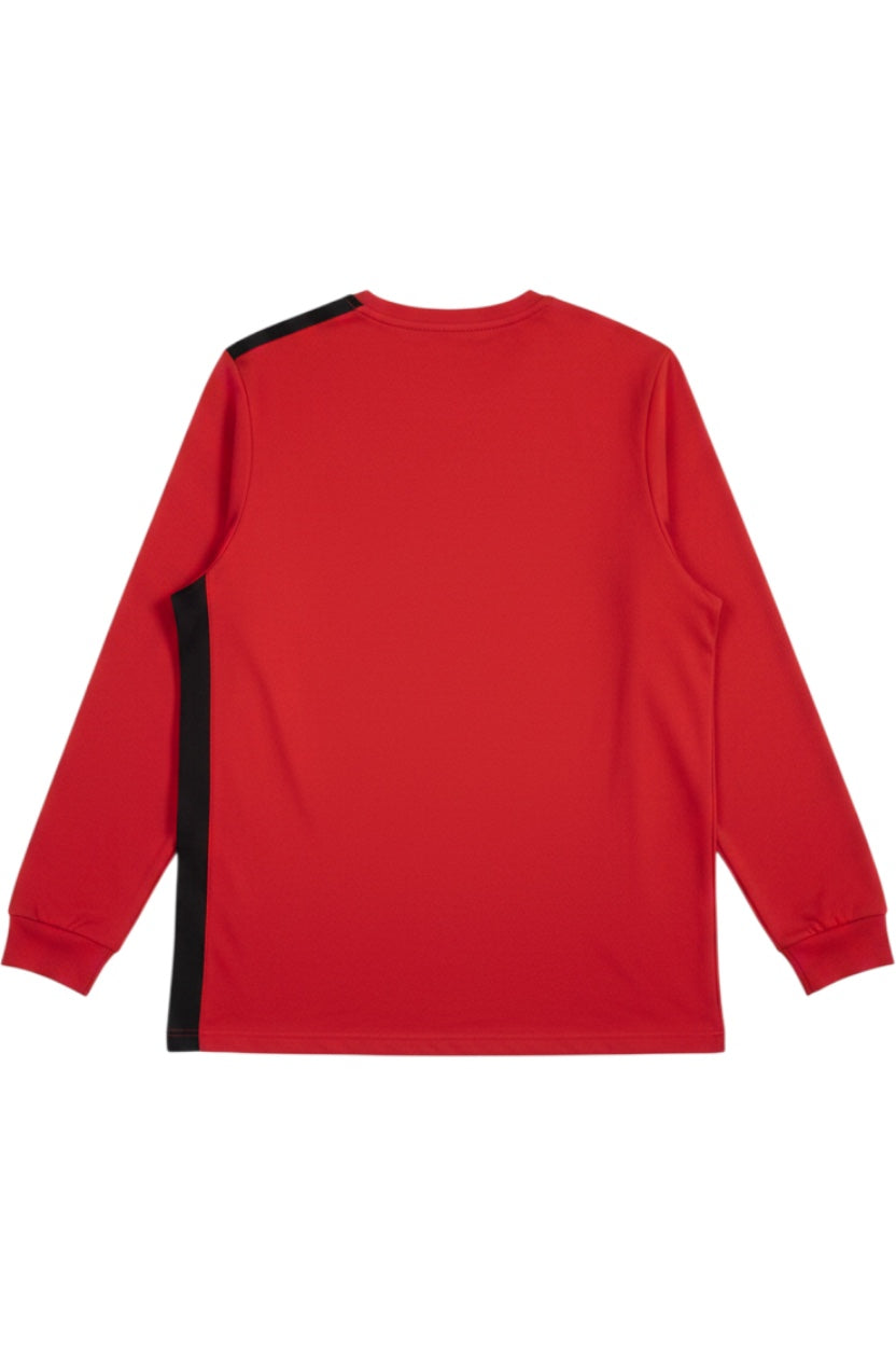 Nike Herren Trainingsoberteil Rot Schwarz Einfarbig Größe XL