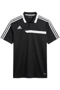 Adidas Herren Poloshirt Schwarz-Weiß Größe L