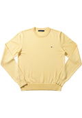 Tommy Hilfiger Herren Strickpullover Gelb Größe M