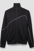 H&M Move Herren Trainingsjacke Schwarz Weiß Größe M