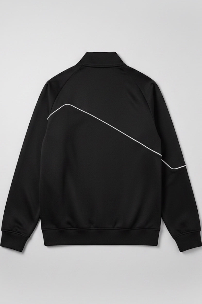 H&M Move Herren Trainingsjacke Schwarz Weiß Größe M
