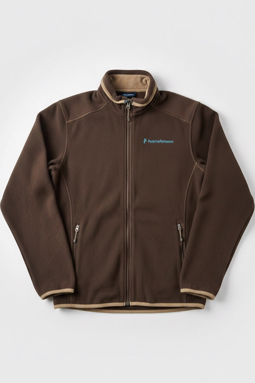 Peak Performance Herren Trainingsjacke Braun Größe L