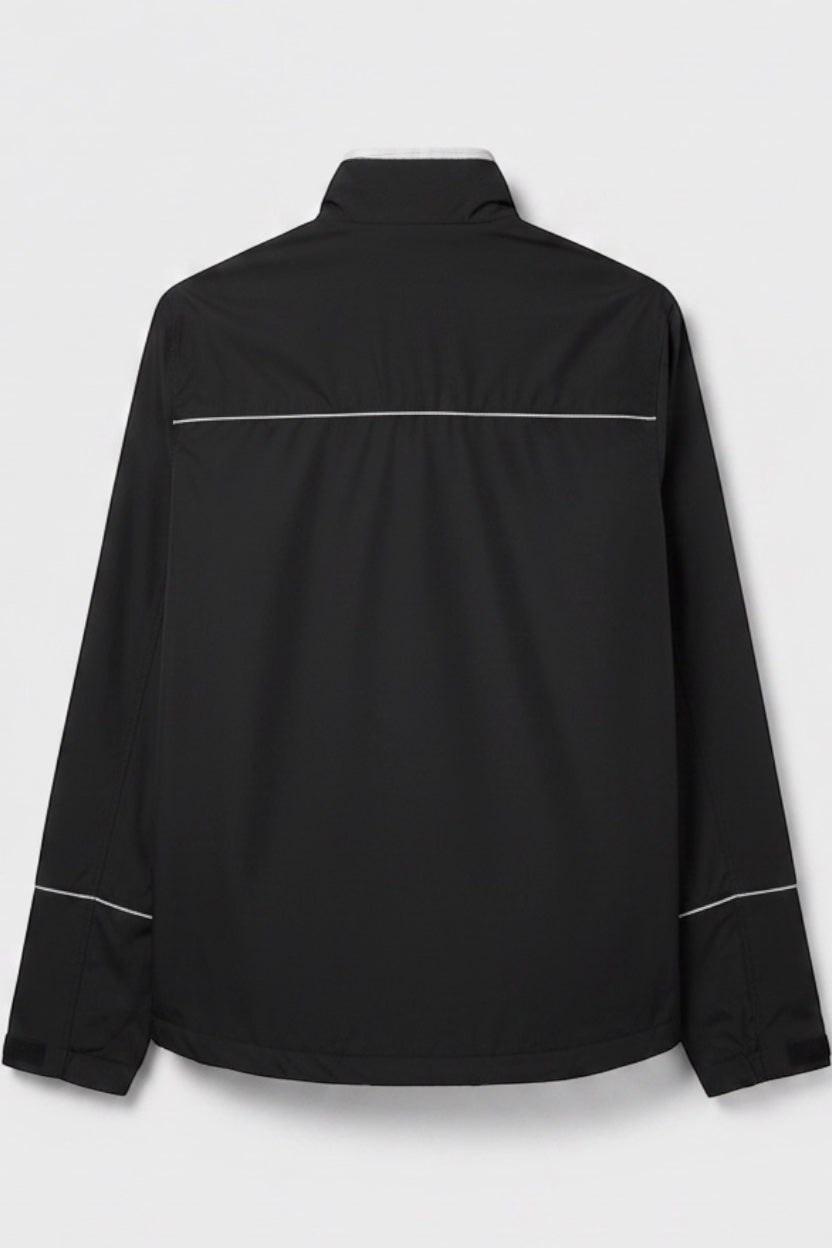 Master Herren Trainingsjacke Schwarz Größe M