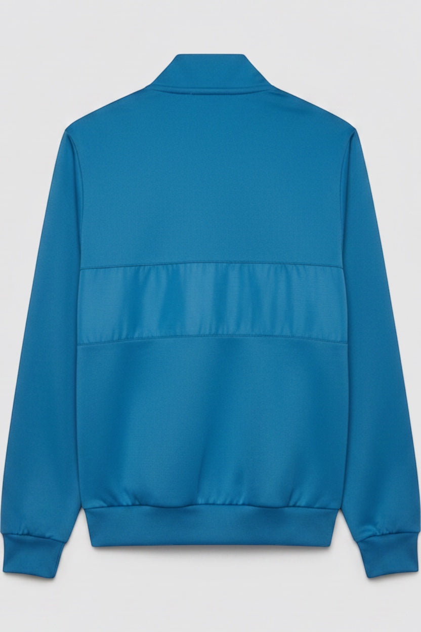 Adidas Herren Trainingsjacke Blau Weiß Größe M