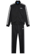 Adidas Herren Trainingsanzug Set Schwarz Weiß Streifen Größe M