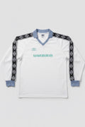 Umbro Herren Trainingsoberteil Weiß Blau Größe L