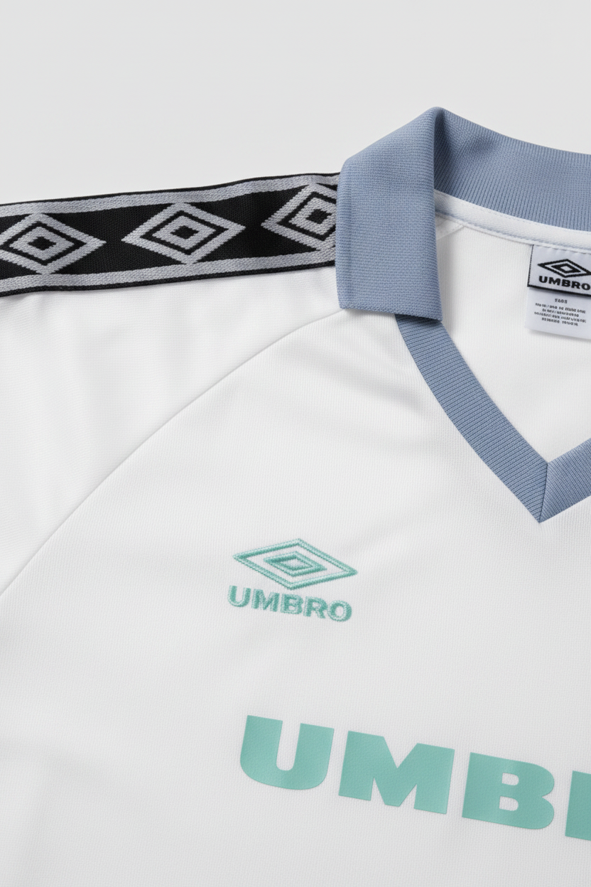 Umbro Herren Trainingsoberteil Weiß Blau Größe L