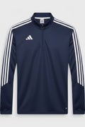 Adidas Herren Trainingsoberteil Blau Weiß Größe M