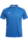 Nike Herren Poloshirt Blau-Weiß Größe M