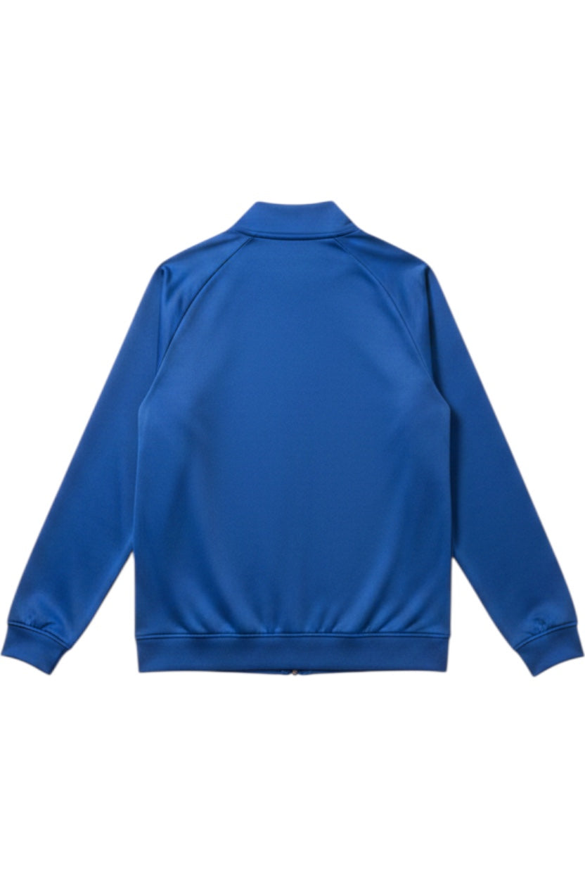 Adidas Herren Trainingsjacke Blau Einfarbig Größe M