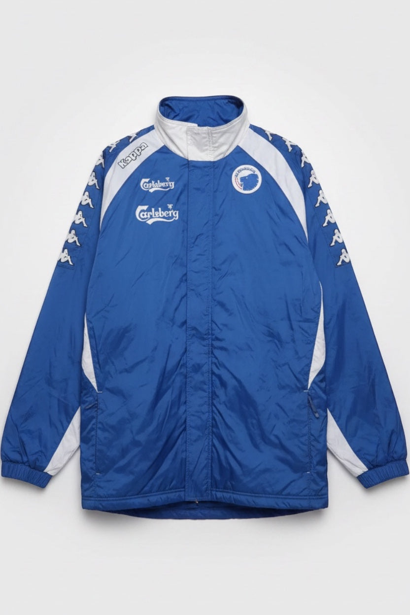 Kappa Herren Trainingsjacke Blau Weiß Größe XXL