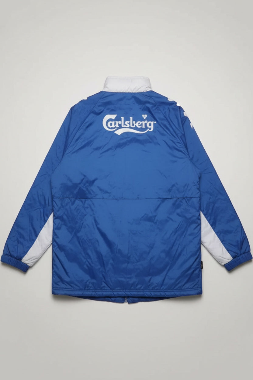Kappa Herren Trainingsjacke Blau Weiß Größe XXL
