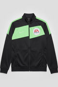 Nike Herren Trainingsjacke Grau Grün Größe M