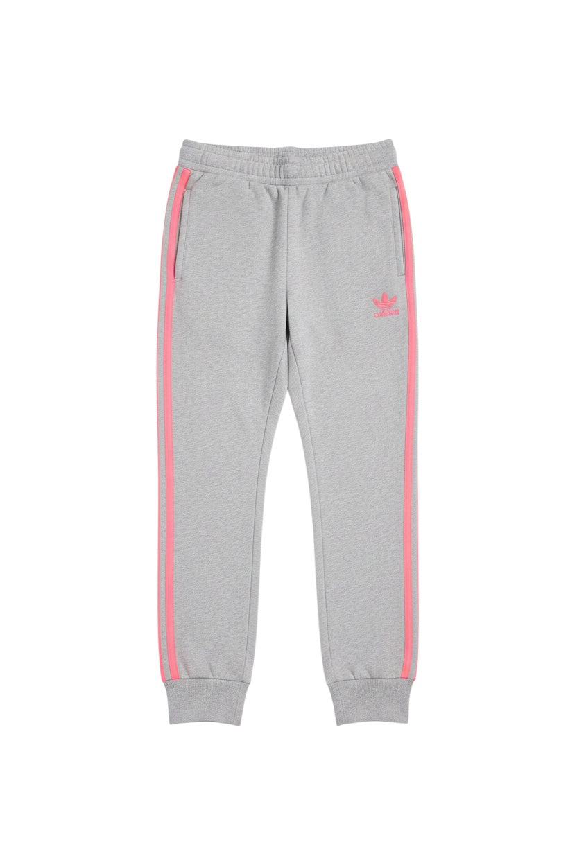 Adidas Herren Jogginghose Grau Pink Größe M