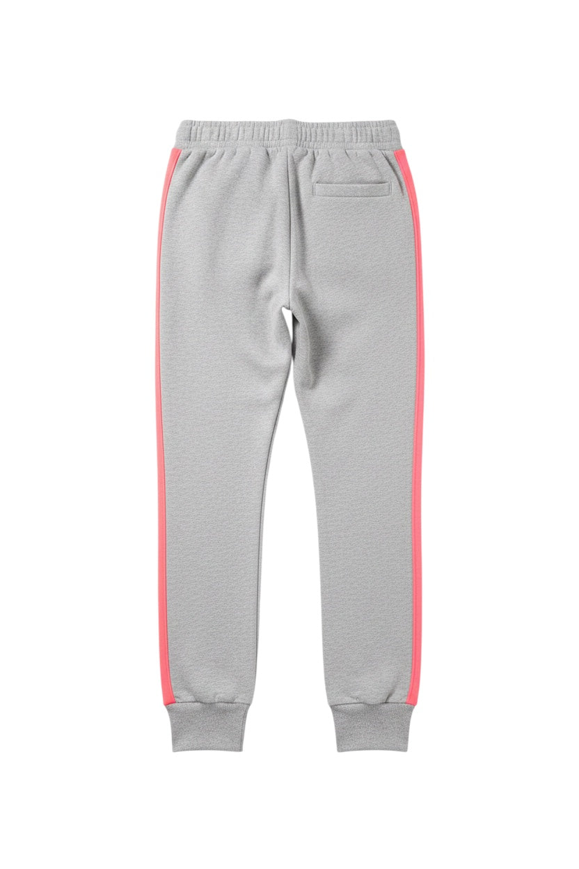 Adidas Herren Jogginghose Grau Pink Größe M