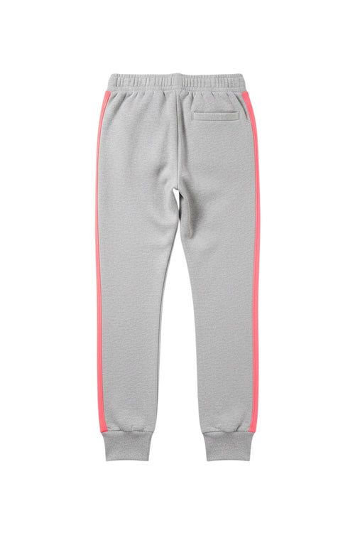 Adidas Herren Jogginghose Grau Pink Größe M