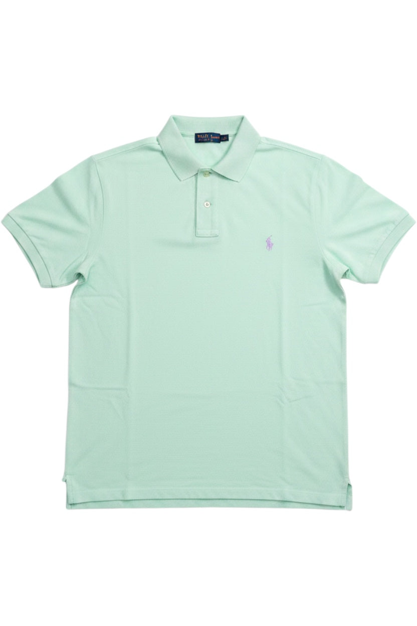 Polo Ralph Lauren Herren Poloshirt Slim Fit Grün Größe L