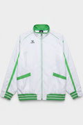 Erima Herren Trainingsjacke Weiß Grün Größe 46