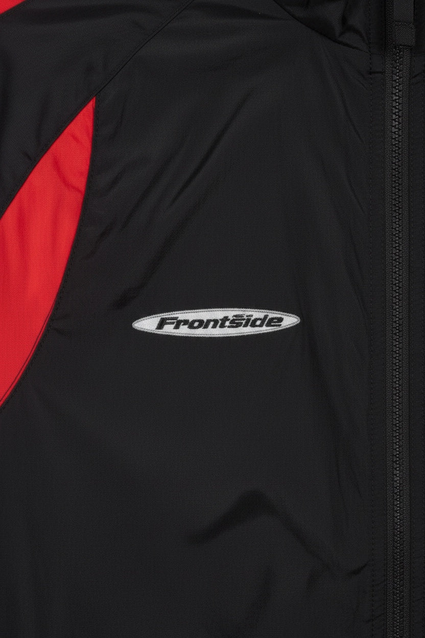 Newline Herren Trainingsjacke Schwarz Rot Größe M
