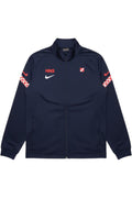 Nike Herren Trainingsjacke Blau Rot Weiß Karo Größe L