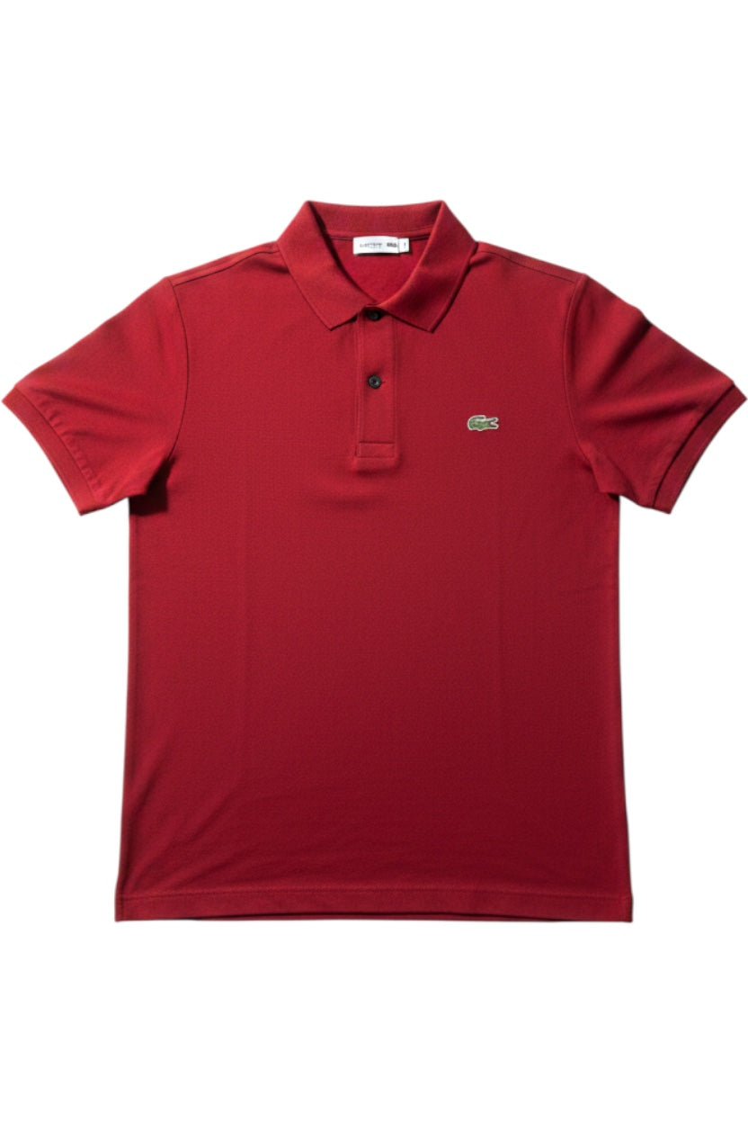 Lacoste Herren Poloshirt Slim Fit Rot Größe L