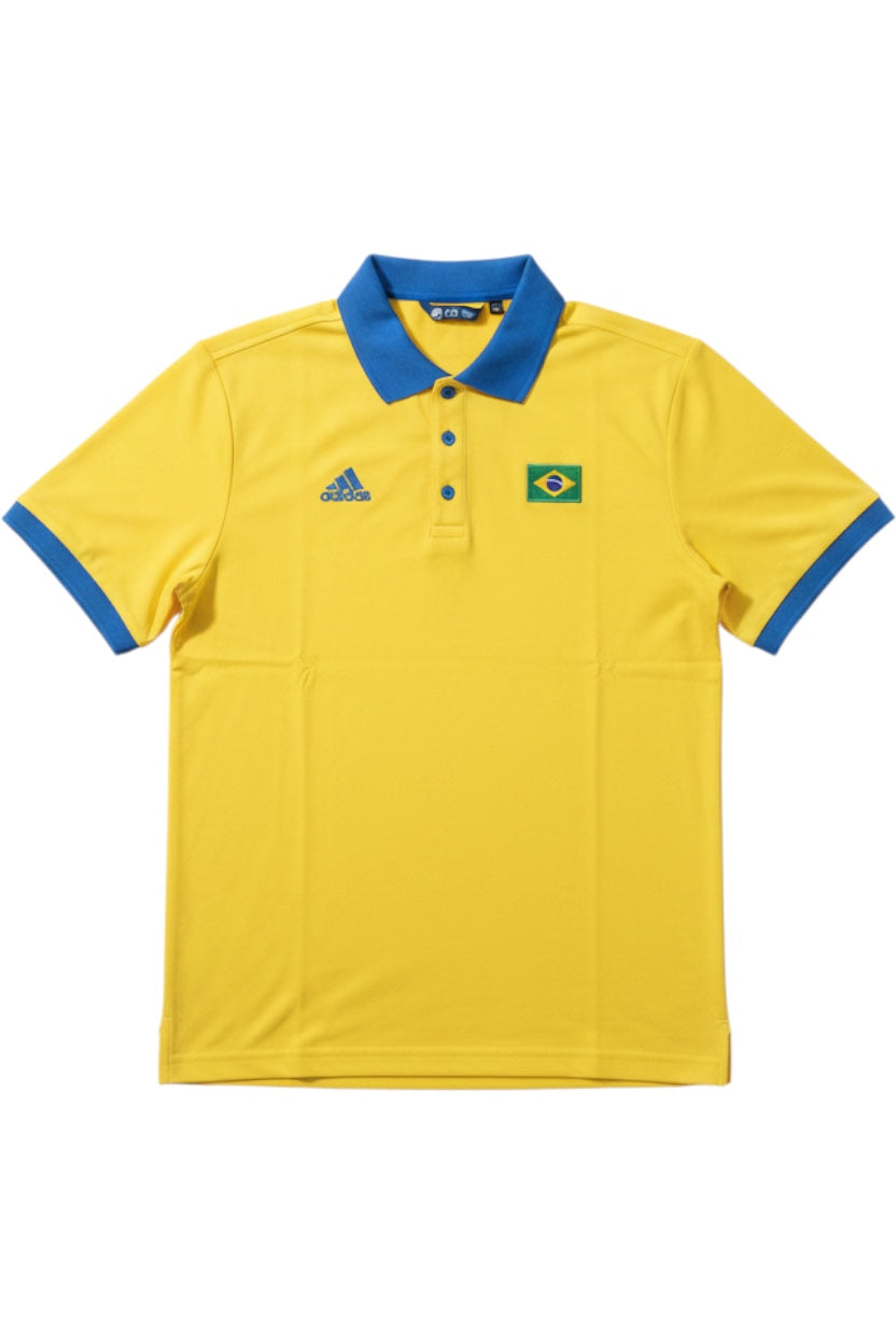 Adidas Herren Fußball Trikot Fifa World Cup Gelb Blau Einfarbig Größe S