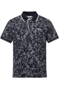 Hugo Boss Herren Poloshirt Schwarz-Weiß Größe L