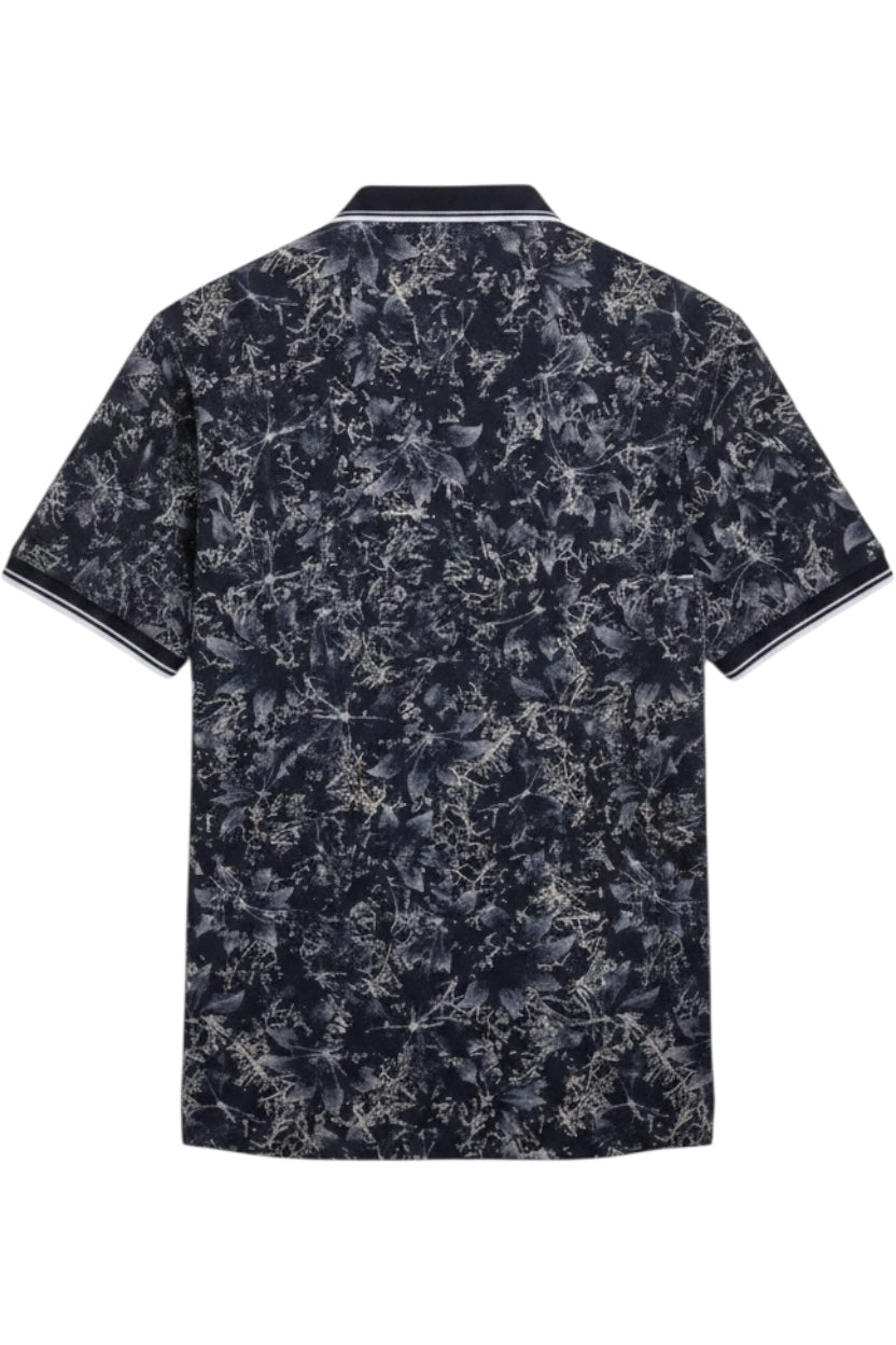 Hugo Boss Herren Poloshirt Schwarz-Weiß Größe L