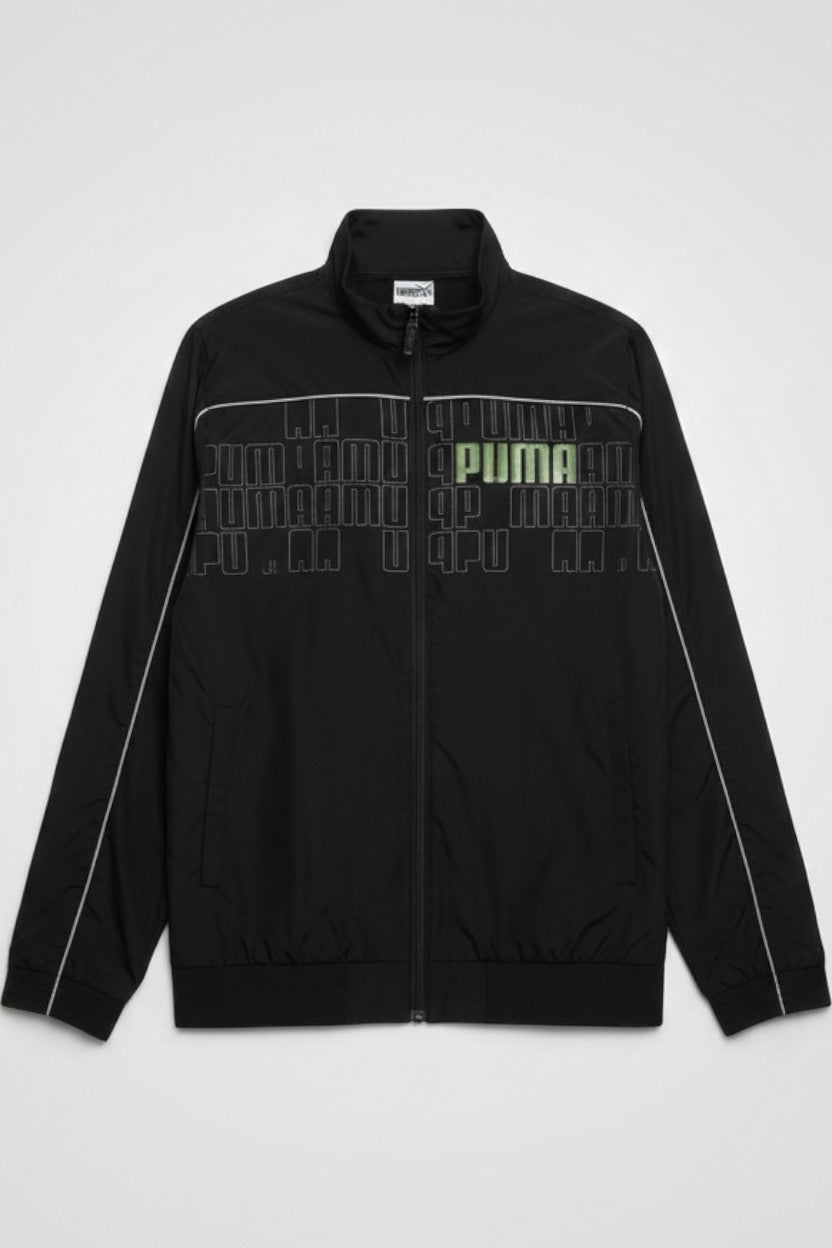 Puma Herren Trainingsjacke Grau Größe 52_54