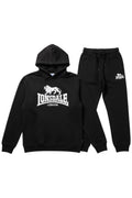 Herren Freizeitanzug Schwarz Print Größe S