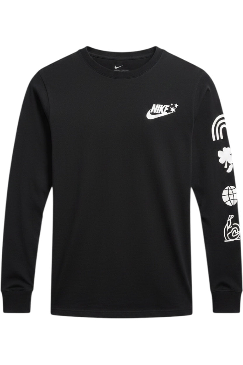 Nike Herren Langarmshirt Grau Größe M
