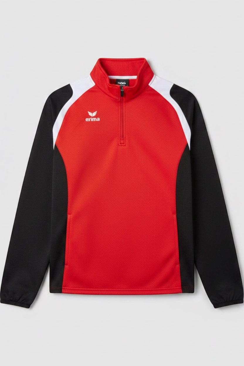 Erima Herren Trainingsjacke Rot Schwarz Weiß Größe S