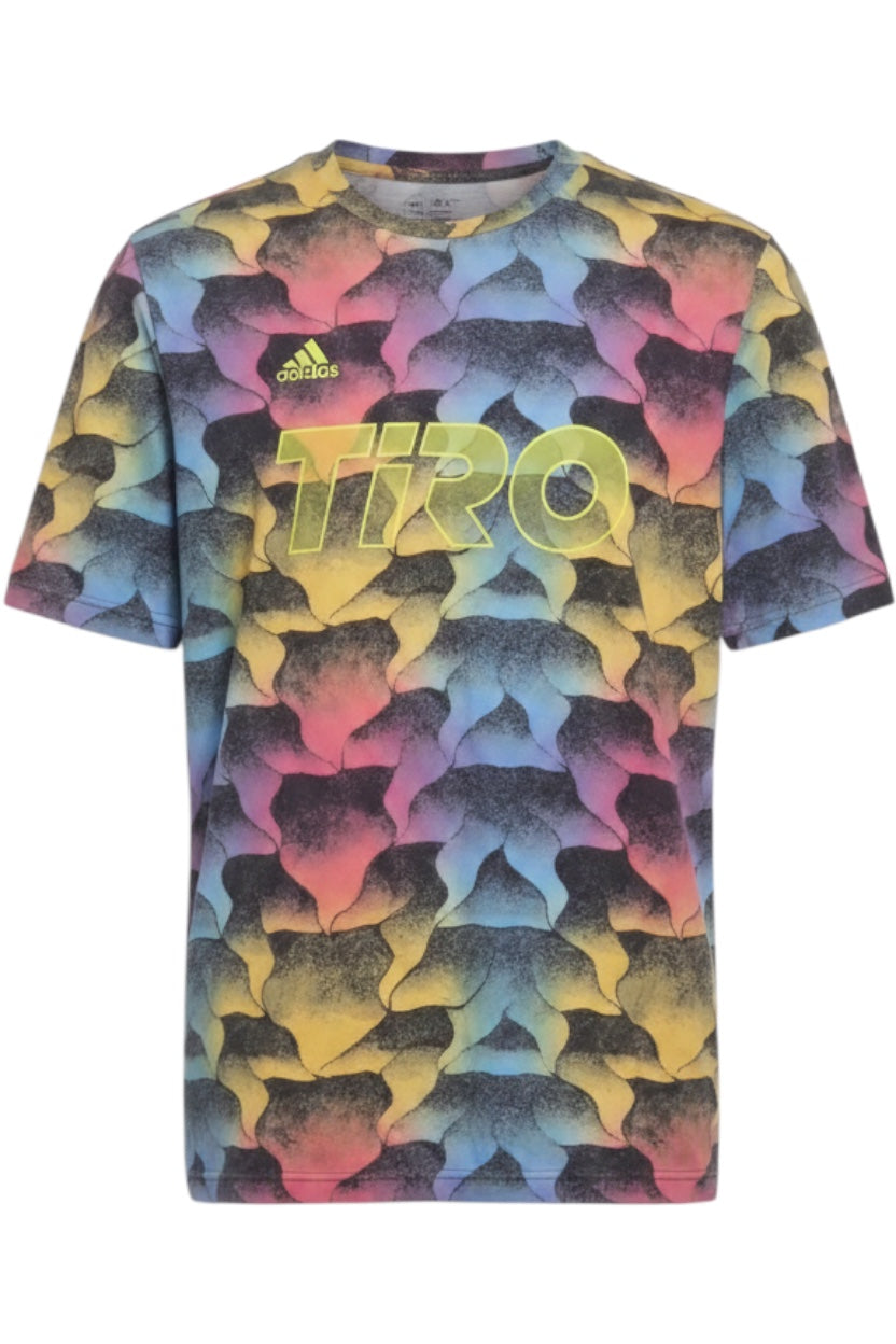 Adidas Herren T-Shirt Mehrfarbig Print Größe L