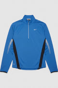 Nike Herren Trainingsoberteil Blau Schwarz Größe M