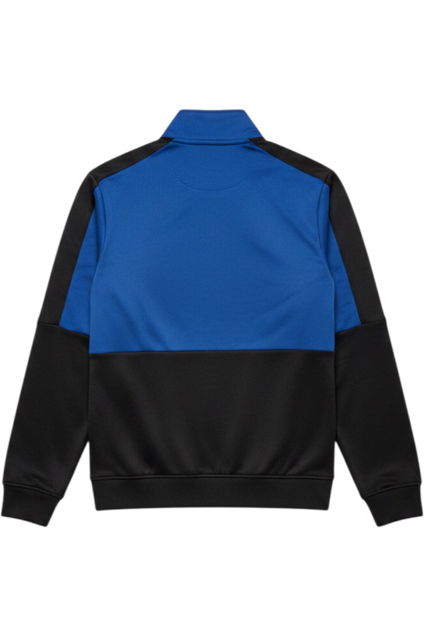 Puma Unisex Trainingsjacke Blau Schwarz Print Größe M/L