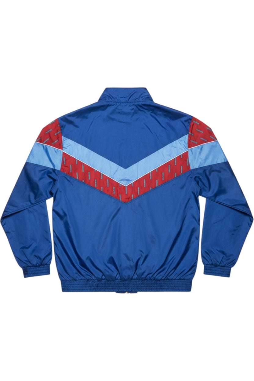 Leopard Herren Trainingsjacke Blau Rot Mehrfarbig Größe XL