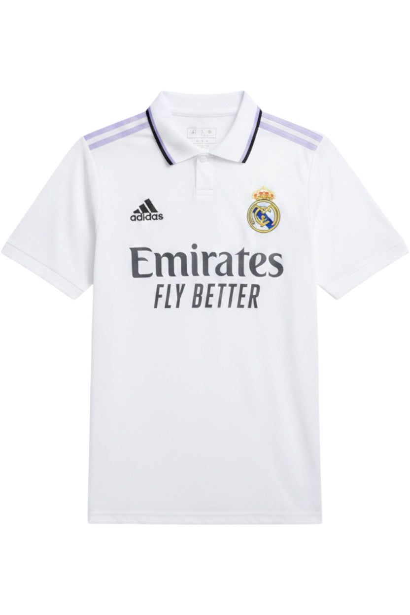 Adidas Herren Fußball Trikot Weiß Einfarbig Größe S