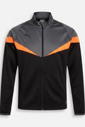 Puma Herren Trainingsjacke Schwarz Grau Orange Größe M
