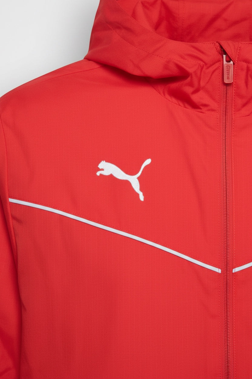 Puma Herren Trainingsjacke Rot Größe L