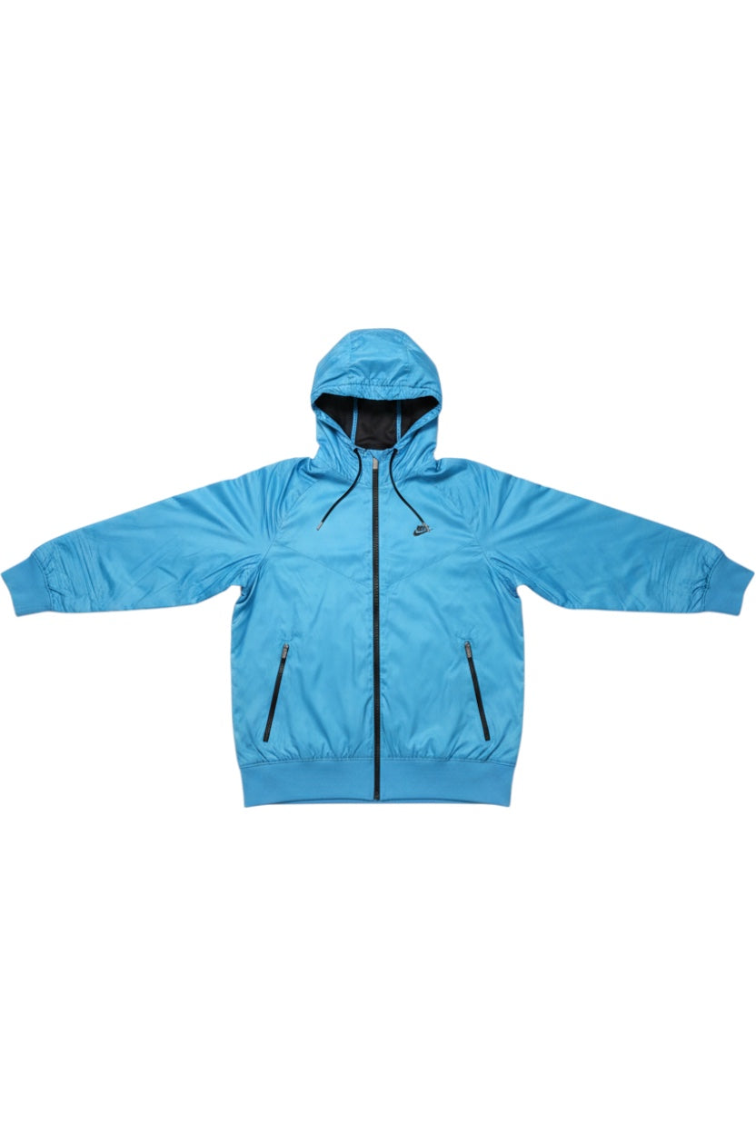 Nike Sportswear Herren Trainingsjacke Blau Schwarz Einfarbig Größe M