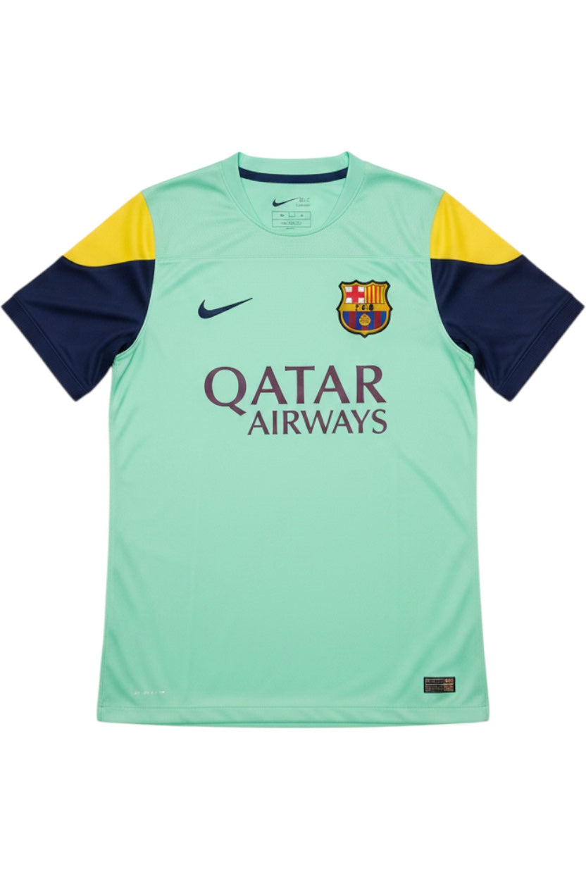 Nike Herren Fußball Trikot Grün Mehrfarbig Print Größe S