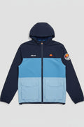 Ellesse Herren Trainingsjacke Blau Weiß Größe M